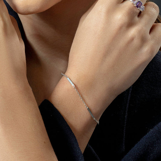 Pulseira em Prata - Coleção Just For You