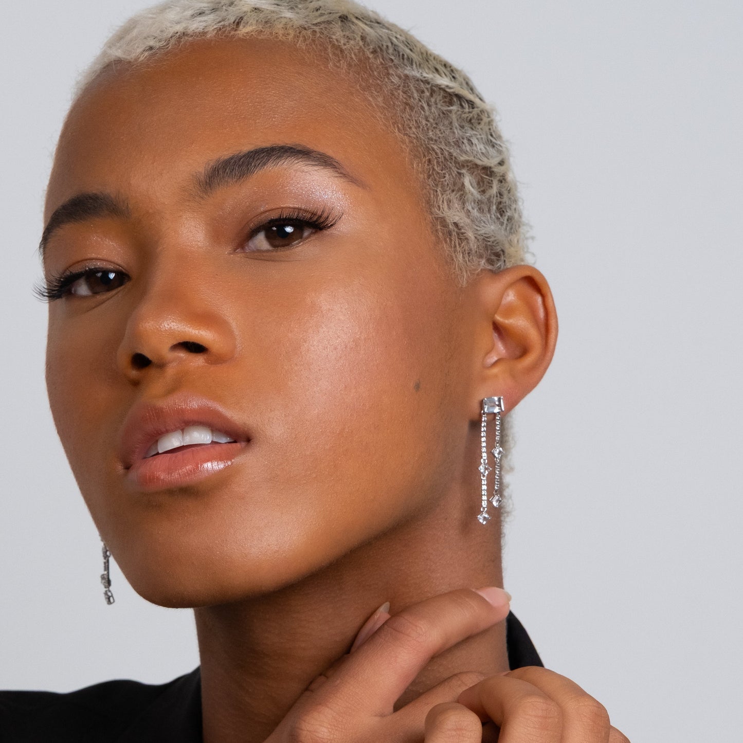 Brinco Classy Esmerald Cut