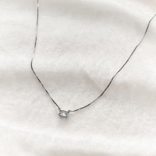 Colar Colorful Topázio Sky