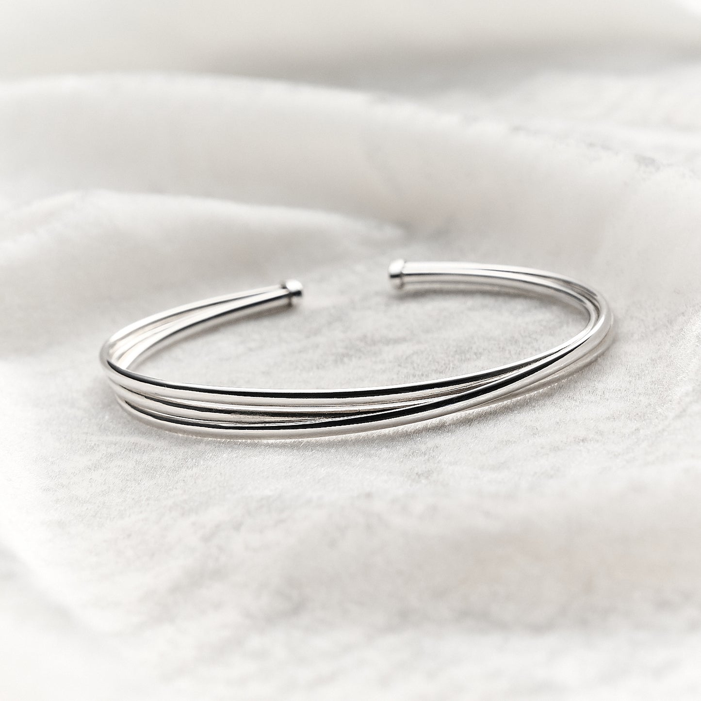 Pulseira Echo em Prata