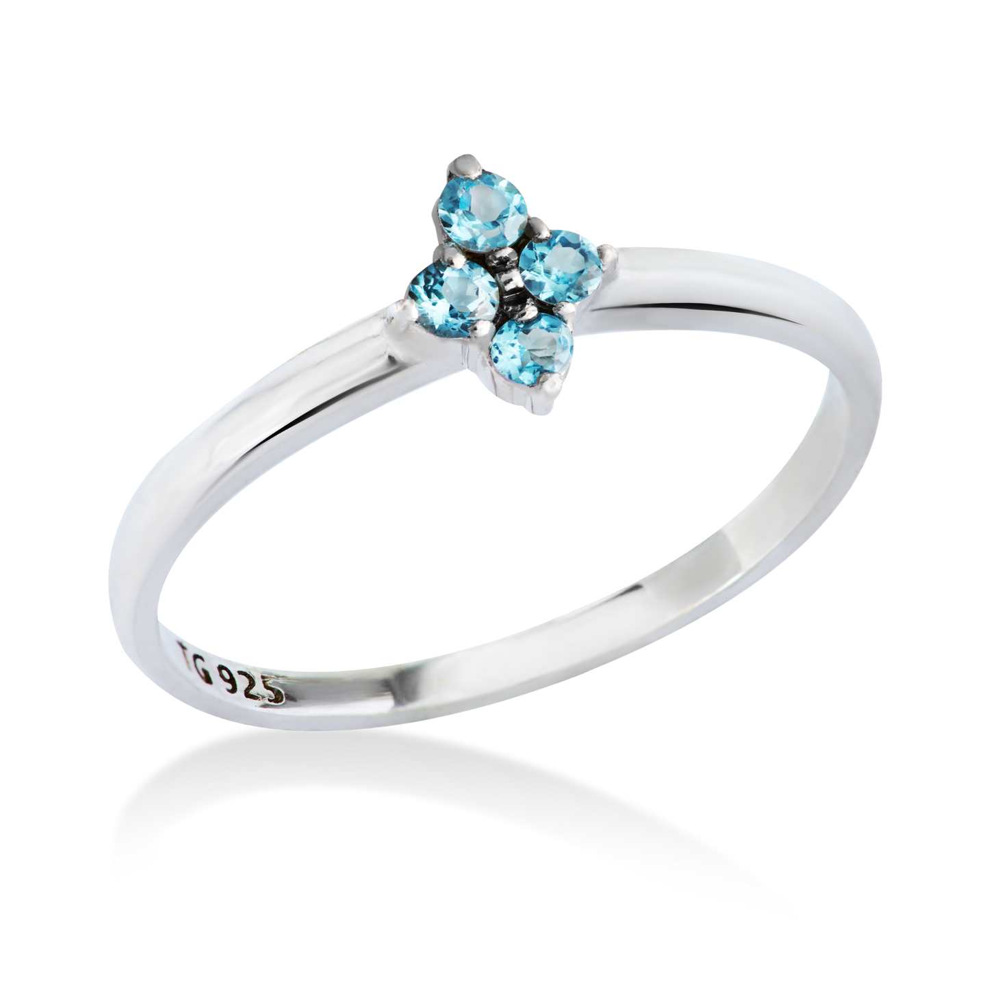 Anel Top Swiss Prata 1 Aplique