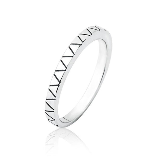 Anel em Prata - Coleção Just For You Triangulo